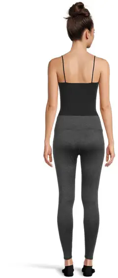 Cheetah naisten korkeavyötäröiset treenitrikoot CLP6384 - BLACK MELANGE - 3