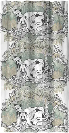 Vallila pimennysverho Unikeot 140x250 cm mint - 1