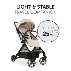 Hauck rattaat Travel N Care beige - 16