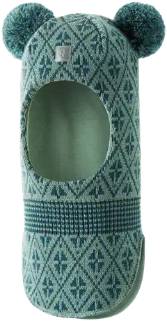 Reima lasten kypärämyssy Kuuraan - Stone Green - 1