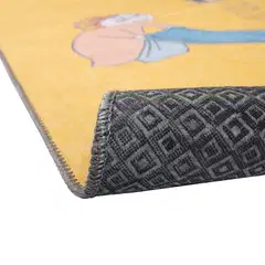 ihankotona matto Jippii! -muumimatto 120x170 cm keltainen - 3