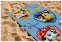 Paw Patrol lasten kylpypyyhe 70x140 cm sininen - 3