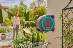 GARDENA  Letkukela Dual Manual M 20 m, seinäkiinnitys / siirrettävä - 8