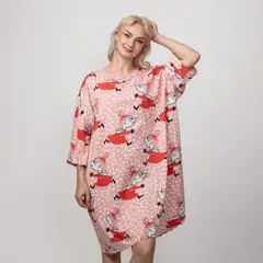 Moomin by Martinex naisten jättipaituli Nanna Hilpeä Myy - Roosa - 4