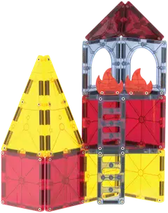 Magna-Tiles palo- ja pelastusasema 27 osaa - 5