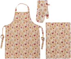 Amo La Casa leipurin setti esiliina/patakinnas/liina, erilaisia - 2