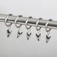 Ihanin verhorengas nipistimellä teräs 25/32mm 10kpl - 3