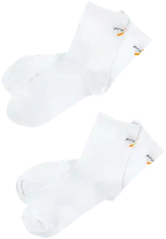 Pro-X Unisex treenisukat 2P crew - Valkoinen - 3