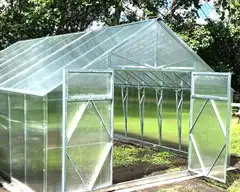 Ecoslider kasvihuone DD 4.0 X 12.58 - 5