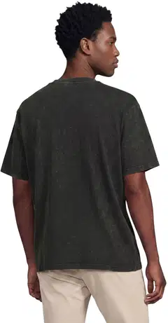 WKLY. miesten T-paita kulutuspesu, oversize 195W482406 - Black - 3