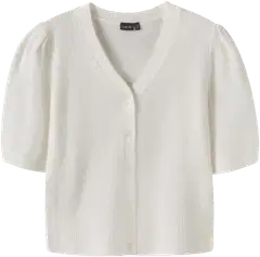 LMTD lasten neuletakki - White Alyssum - 1