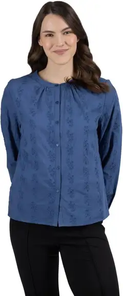 House naisten kangaspaita 228H261010 - True Navy - 6