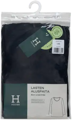 House lasten pitkähihainen aluspaita 231H071710 - MUSTA - 4