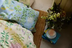 Finlayson pussilakanasetti Joutomaa 150x210+50x60 l.valk/vihreä - 3