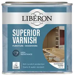 Liberon kalustelakka Superior 500 ml Clear Matt - 1