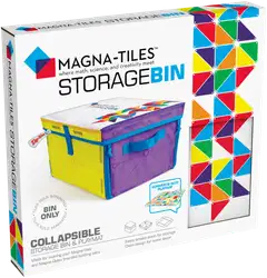 MAGNA-TILES® 2 in 1 -setti: säilytyslaatikko ja interaktiivinen leikkialusta - 1