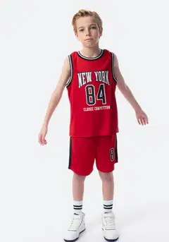 TEX lasten shortsisetti I276353 - RED - 1