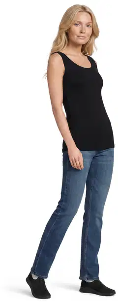 House naisten trikootoppi 213H26N302 - black - 4