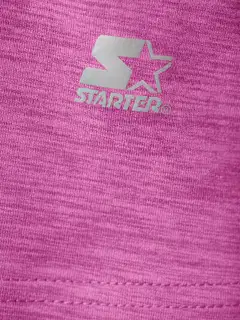 Starter naisten pitkähihainen juoksupaita vetoketjukauluksella SWA26003 - Pink Melange - 5