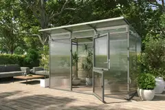 Kreative Gartentechnik kasvihuone Santini II 6,06 m2 antrasiitinharmaa - 3