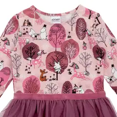 Muumi lasten tyllimekko Kuiskutus 590156 - Roosa - 2