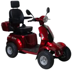 Arvo senioriskootteri P900 punainen - 1