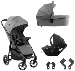 Hauck yhdistelmävaunut Shop N Care Trio Set 0-25 kg harmaa - 1