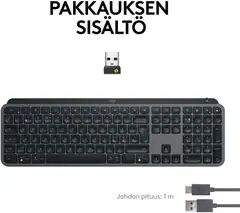 Logitech näppäimistö MX Keys S - 2