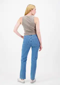 Lee Cooper LC 01 2284 vaaleansiniset Curvy fit -farkut - Vaaleansininen - 3