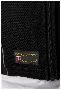 Sir lancelot 3x selkäsuoja - MUSTA - 3