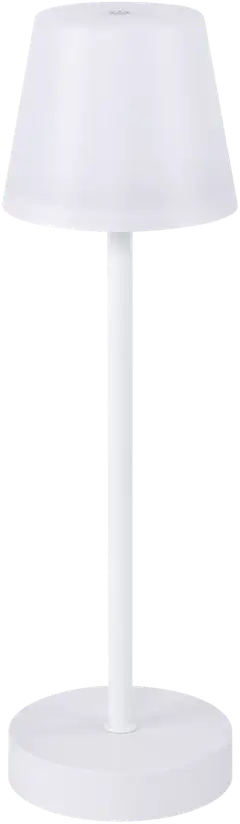 Heat Terde ladattava pöytävalaisin 39 cm  ulos valkoinen  USB lataus 3-portainen himmennys kosketuskytkin - 1