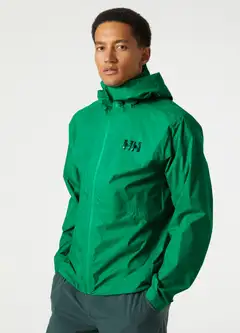 Helly Hansen miesten kevyt kuoritakki Verglas Micro Shell Jacket 63086 - Evergreen - 3