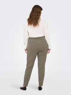 ONLY CARMAKOMA naisten housut Cargoldtrash - Smokey Olive - 5