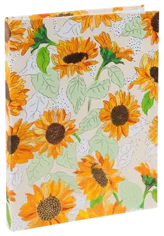 Goldbuch sunflower valkoinen muistikirja A5/200 - 4