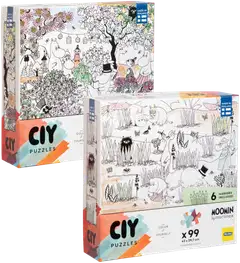 Peliko Muumi palapeli CIY 99 palaa tussit - 1