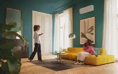 Samsung NRAC Windfree Comfort S2 09 ilmalämpöpumppu asennettuna - 14