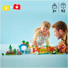 LEGO® DUPLO Town 10446 3-in-1 luonnoneläinperheet - 5