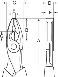 Bahco linjapihdit 2678 G-160 - 6