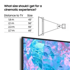 Samsung 55" 4K UHD Smart LED TV TU55CU6905KXXC - 5