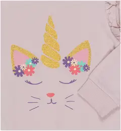 Ciraf lasten collegepusero 25TC260227 - Pale Lilac 13-2803 Tcx - 3