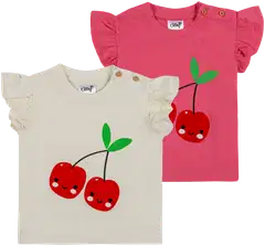 Ciraf vauvojen lyhythihainen t-paita 250B260452 2-pack - Multicolor - 1