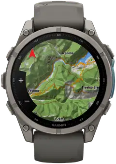 Garmin Fenix 9 47 mm titaani- ja kivenharmaa urheilukello - 3