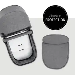 Hauck tuplarattaat Atlantic Twin harmaa - 27