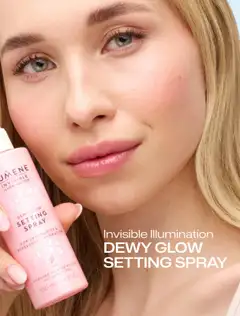Lumene Invisible Illumination Dewy Glow Kosteuttava meikinkiinnityssuihke 100 ml - 5