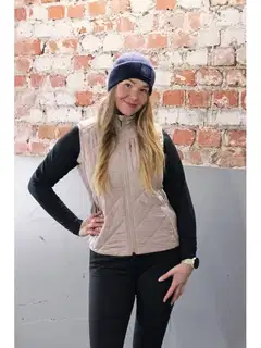 Wahlsten gedlena naisten hybridi liivi - Hiekka - 3