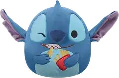 Squishmallows 20 cm Disney Stitch Holding French Fries pehmo - 1