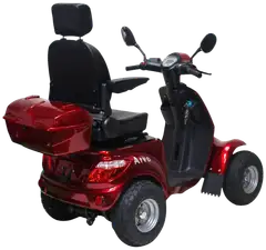 Arvo senioriskootteri P900 punainen - 3