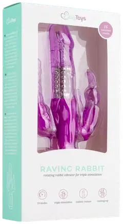 EasyToys triplavibraattori Rabbit - 5