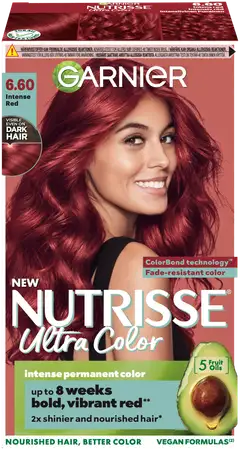 Garnier Nutrisse 6.60 Ultra Color Intensiivinen Punainen kestoväri 1kpl - 1