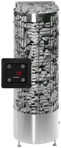 Mondex sähkökiuas Kalla E2W 6,6 kW RST, sisältää WiFi - 1
